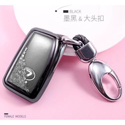 Funny Quicksand Soft TPU Car Key Cover Case Auto key shell For Lexus NX GS RX IS ES GX LX RC 200 250 350 LS 450H 300H car stylin