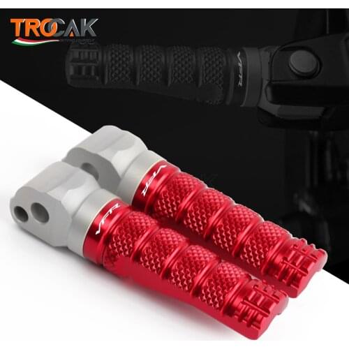 For Honda VFR 750 VFR750R 1988-1997 VFR 800 1997-2005 VFR800F 2014-2015 Rear Footpegs Foot pegs Footrest Rests Pedals Motorcycle