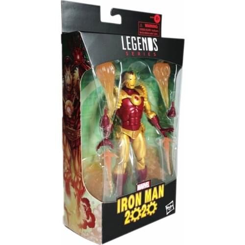 Hasbro Genuine Marvel Legendary Doll Series 6-inch Iron Man Childrens Joints Movable Action Figure Model Toy