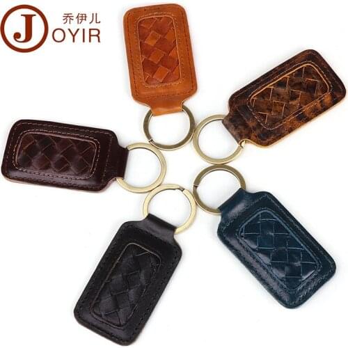 Joyir genuine leather men key case genuine cow leather men key bag personality key case fashion key wallet genuine leather