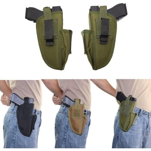 IWB OWB gun Holster For All Sizes Handguns with Belt Metal Clip Airsoft Gun holster for Glock 17/ Beretta M9/ colt M1911A1/P226