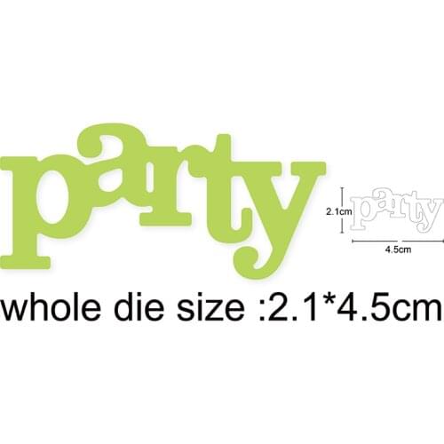 Christmas Letter Party Metal Cutting Dies For DIY Scrapbooking Paper Cards Decoration Embossing Die Cuts Stencils dies Templates