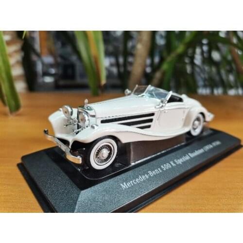 IXO 1/43 BENZ 500K Roadster Collect die casting alloy trolley model