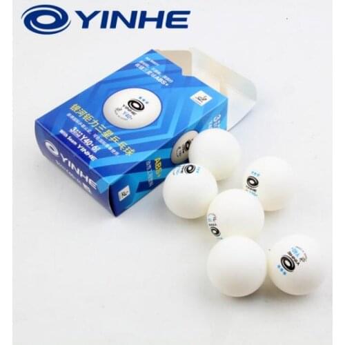 ITTF Apprved YINHE 3 Star Y40+ ABS PRO Seamed PP Ball Table Tennis ball / ping pong ball 2 boxes/lot 12 balls