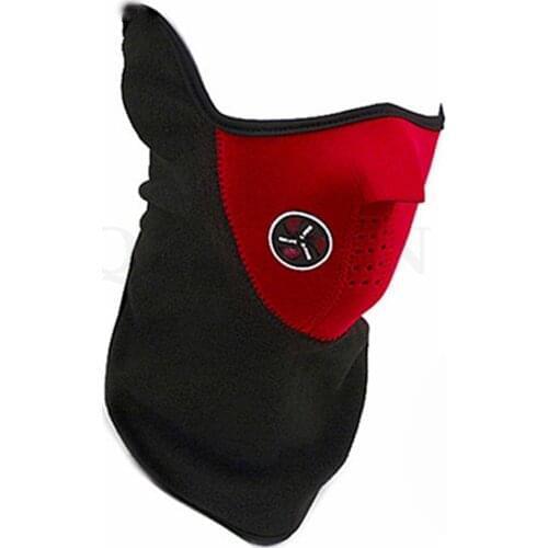 New warm Windproof protective face mask CS head scarf hat cold winter wind electric motorcycle riding mask black red blue
