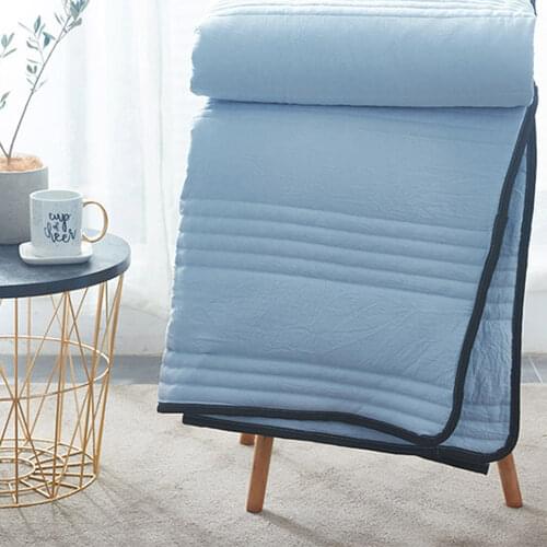 Solid Summer Cool Quilt Throw Blanket Air Condition Comforter Sofa Office Bed Travel Quilt Single Double Bed Comforter Quilting