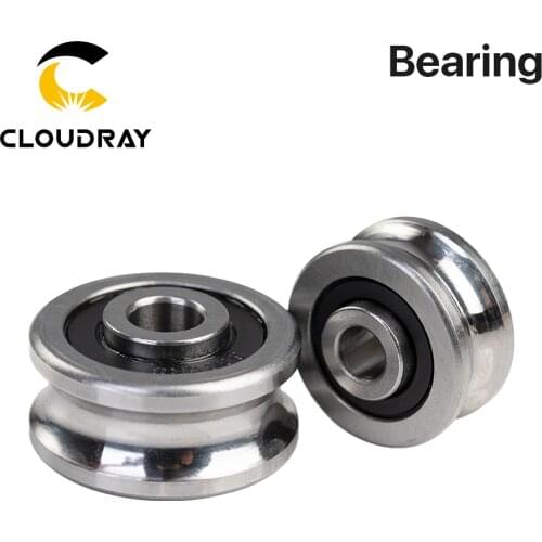 Cloudray 5 pcs Bearings SG10 SG15 SG20 SG25 Groove Ball Bearings for CO2 Laser Engraving Cutting Machine