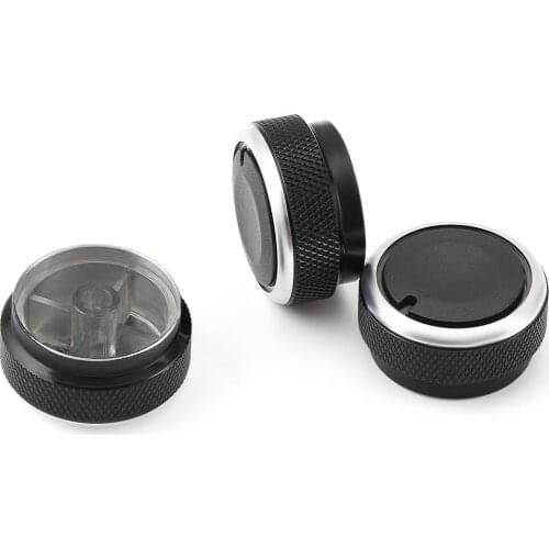 3PCS Air Conditioning Knob Car Air Conditioning Heat Control Switch Knob For Toyota VIOS(2002-2006) Vela Vitz