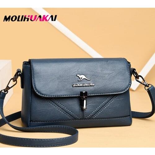 2021 Spring New Female Designer Bags Handbag Famous Brand Luxury Fashion Handbag Pure Color Simple Messenger Bag