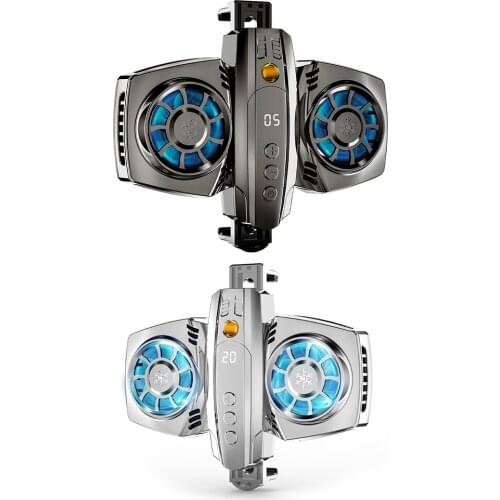 Universal Mobile Phone Radiator Game Cooler Portable Fan Cooling Heat Sink Cooling Fan Gamepad Holder Stand Radiator