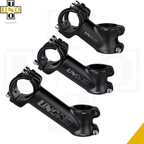 Uno Bike Stem Bicycle Heightening Handle Is Used To Erect 35 Degree 70/90/110mm Highway Mountain Travel Dead Flying Car Riser