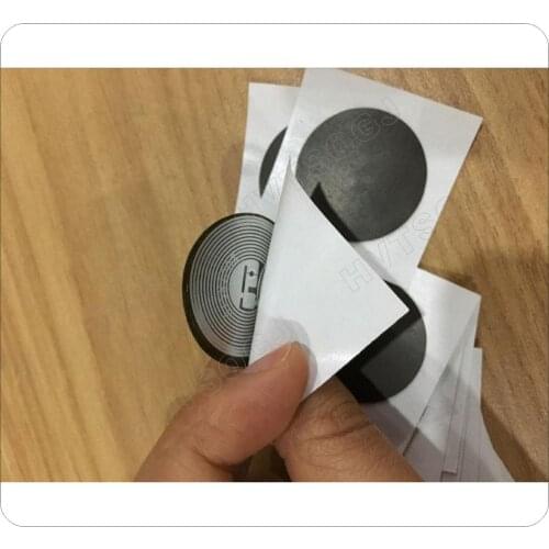 Free Shipping (100pcs/lot)Anti-Metallic RFID Tag NFC Sticker Label/13.56MHz ISO14443A nfc 213 chip