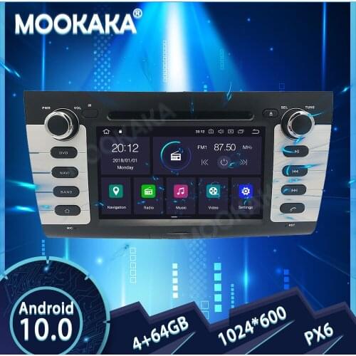 PX6 IPS Android 10.0 4+64G Screen Car Multimedia Radio For SUZUKI SWIFT 2004-2010 GPS Navi Stereo Recorder Head Unit DSP Carplay