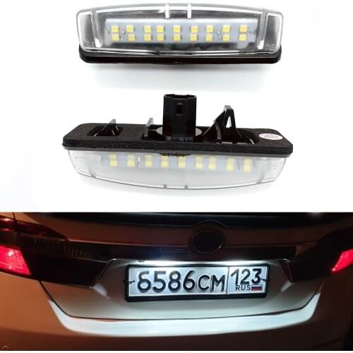 T10 auto light led license plate light tail light car styling for Toyota Camry for toyota previa-acr 50 for Lexus accessories