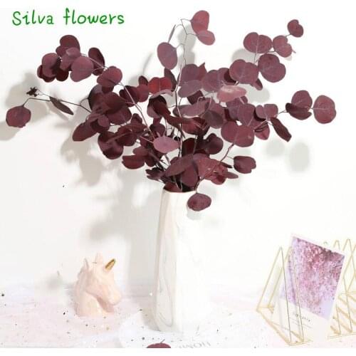 Immortal Apple Eucalyptus Round Leaf Eucalyptus For Home Autumn Decoration Accessories Flower Birthday Party Decorations Adult
