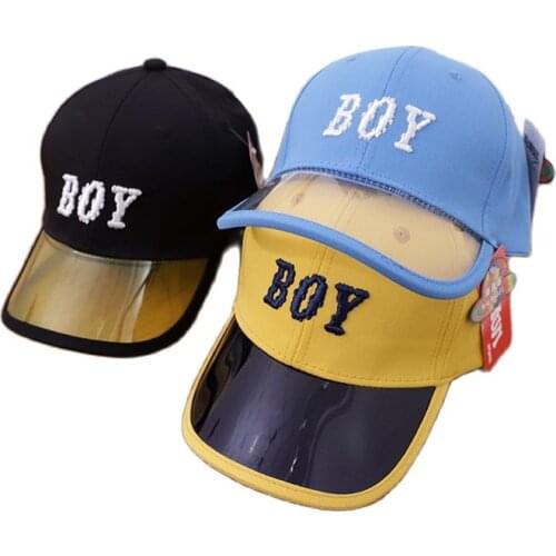 Doitbest Children Baseball Cap summer Hip Hop transparent brim kids sun Hats BOY Lettes Girls Caps child snapback Hat gorras