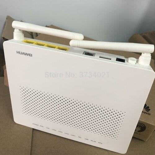 Ship by DHL 50Pcs 100% New Huawei GPON ONU HG8546M ONT 1GE+3FE+1TEL+1USB+WIFI Mini Size English Firmware Fiber Optic Equipment