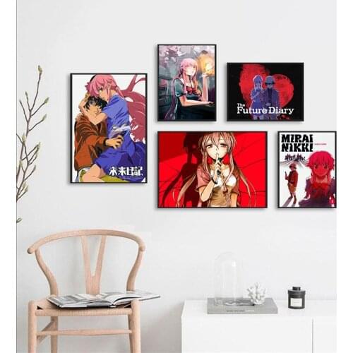 Anime Future Diary Canvas poster Wall Art Modular Home Decor Painting Prints Poster for Living Room