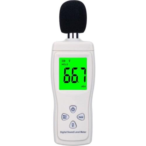 AS804 Digital Sound Level Meter 30-130db Decibel Meter Noise Monitoring Tester R9JF