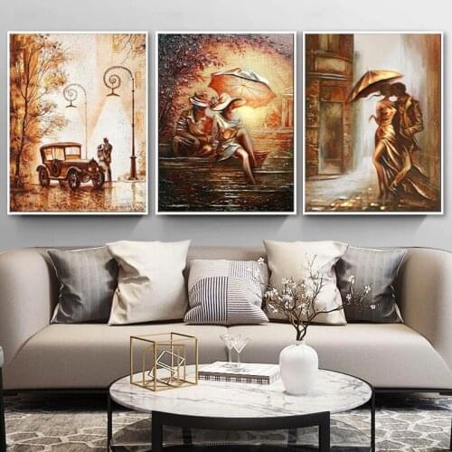 Movie Wonderful Romantic Love Couple Canvas Painting Home Interesting Art Canvas on Wall Art Picture Living Room Decoration
