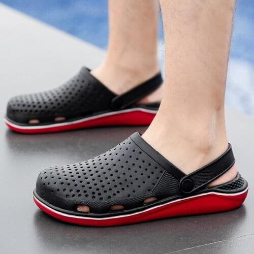 Classic Slip On Garden Clog Shoes Men Quick Drying Summer Beach Slipper Breathable Outdoor Sandals Platform Gardening shoes