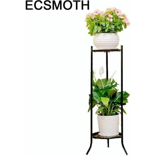 Shelves Standaard Afscherming Decoration Exterieur Metal Planten Rek Balkon Plant Stand Shelf Balcony Flower Iron Rack