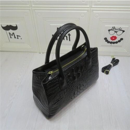 Office Ladies Business Casual Elegant Genuine Leather Tote Famous Brand Luxury Handbag Women Bag Cowhide Single Crossbody Bags