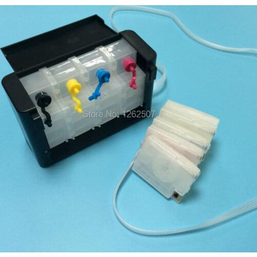 Bulk printer ciss continuous ink supply system for hp 711 hp711 ciss ink tank with auto reset chip for hp t120 t520