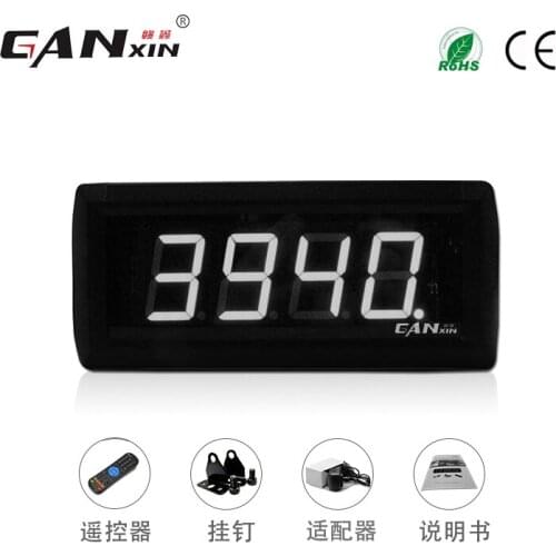 [GANXIN]1.8 Inch Digits LED Countdown Clock Interval Clock Workout Timer Home Gym Crossfit Timer