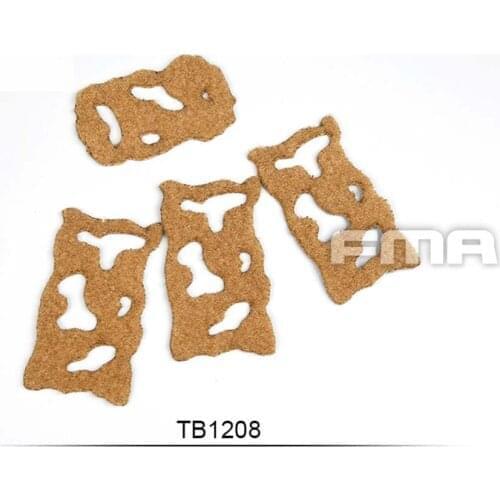 Outdoor DE Color FMA LBH Helmet Magic Stick Helmet DIY Accessories Magic Stickers Free Shipping