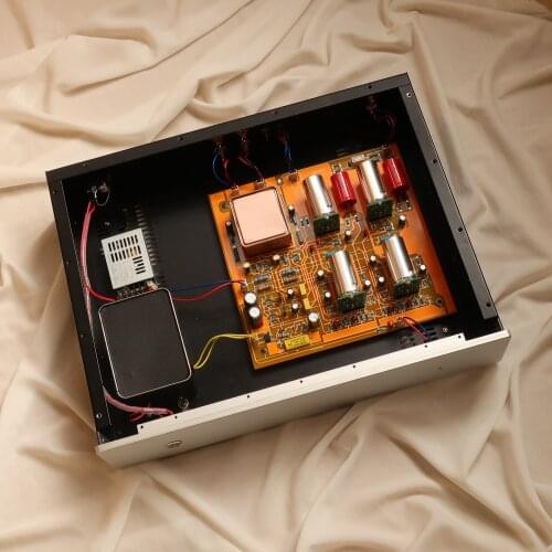 High gain amplifier/phono phono amplifier/MM moving magnet MC moving coil tube vinyl Class A single-ended fever/MM 46dB，MC 66dB