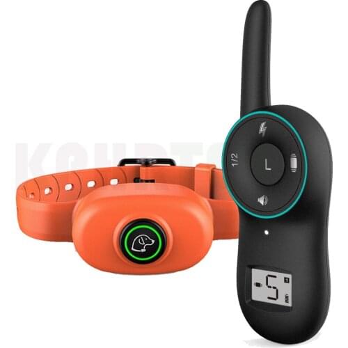 For 1 dog 400M Waterproof , Rechargeable Dog Training Vibration, Shock Collar with LCD Display Remote