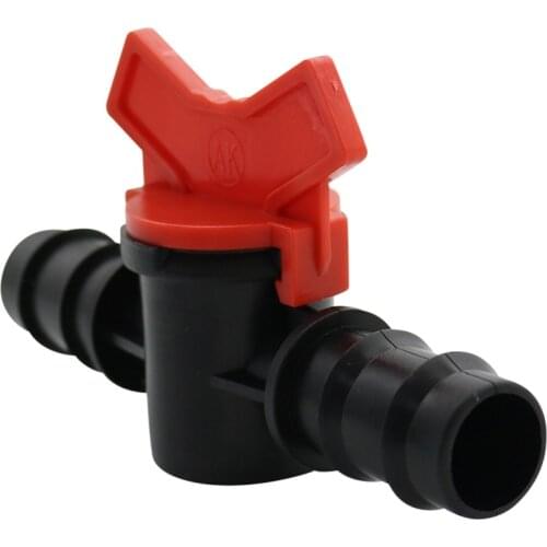 DN16, DN20, DN25 Pipe Water valve Garden hose waterstop Connector Cranes Drip irrigation fittings Pipe joint 2 Pcs