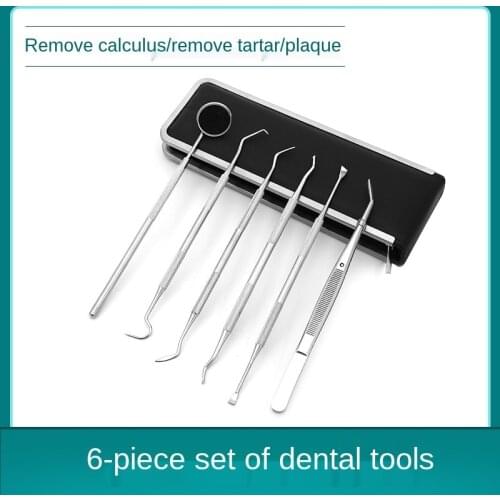 3/4/5 PCSDental Mirror Tooth Care Kit Cleaning Kit Dentist Scraper Pick Tool Mirror Stainless Steel Calculus Plaque Flos Remover