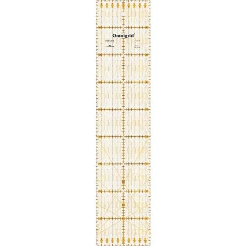 611318Patchwork/Quilting Ruler 10 x 45 cm