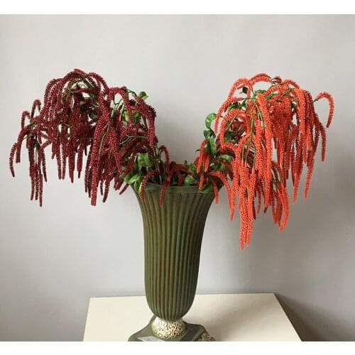 78cm Artificial Hanging Wisteria Flower Vine Garland Fake Plastic Wheat Plants Foliage Outdoor Wedding Home Decor