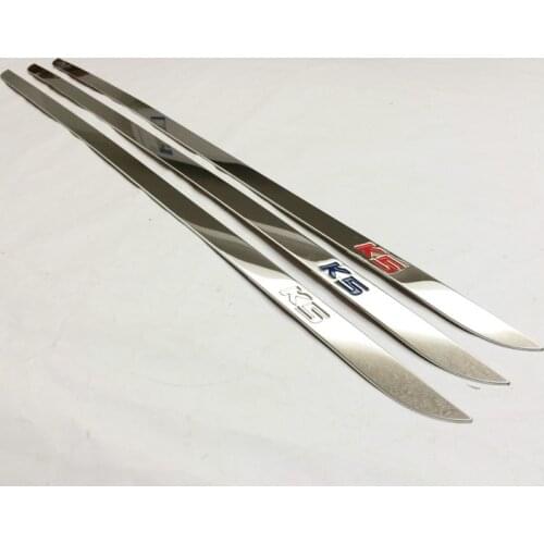 Accessories Made Of High Quality Stainless Steel Trunk Trunk Lid Trim Decorati For 2016-2019 Kia Optima K5 Car covers