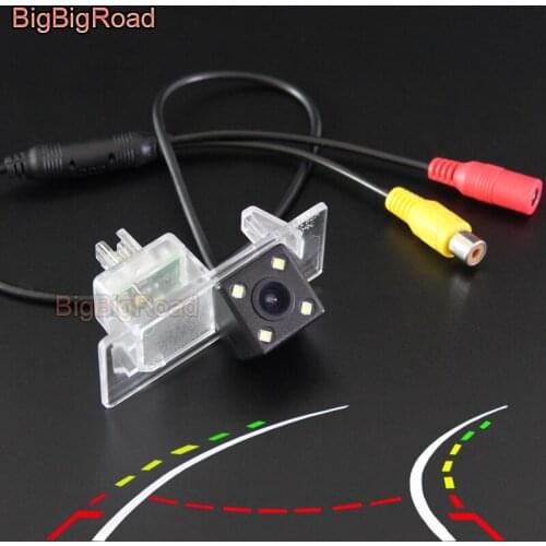 BigBigRoad Car Intelligent Dynamic Trajectory Tracks Backup Camera For Volkswagen Golf 7 Phideon Variant 2015 2016 Touran Sharan