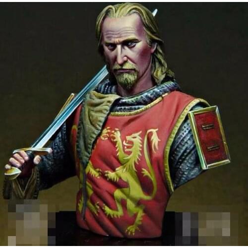 1:16 resin bust character bust model Richard I, lion heart GK