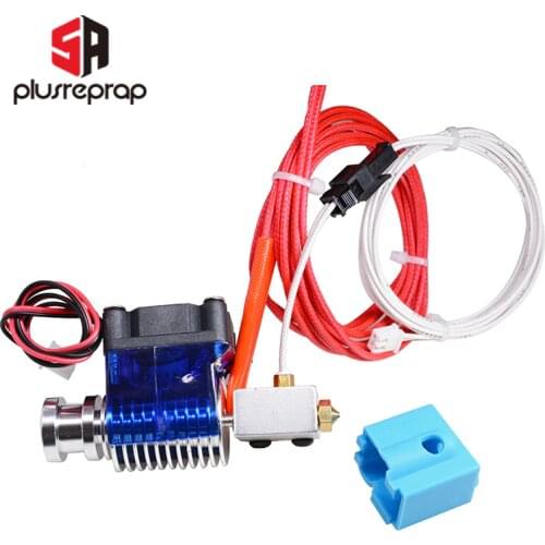 Volcano Print Head Extruder kit Wade or Bowden 12V J-head Hotend with Cooling Fan for 1.75/3.0mm Filament 3D Printer