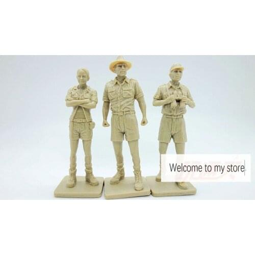 Mini 1: 32 c outdoor exploration c exquisite soldier model field exploration team 3pcs/set