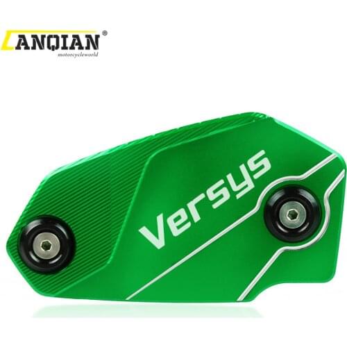 Motorcycle Aluminum brake Fluid Reservoir Guard Cover Protection Accessories For Kawasaki Z800 Z 800 VERSYS 650 ninja650