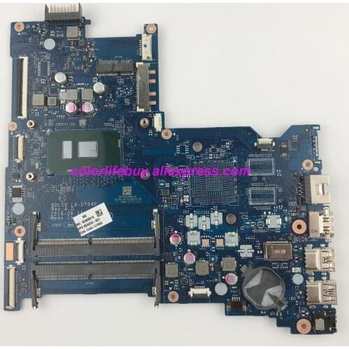 Genuine 854934-601 854934-001 BDL50 LA-D704P w i7-6500U CPU Laptop Motherboard Mainboard for HP 15-AY Series NoteBook PC