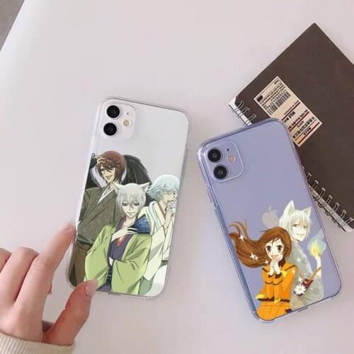 Anime Kamisama Hajimemashita Tomoe Phone Case Transparent for iPhone 6 7 8 11 12 s mini pro X XS XR MAX Plus