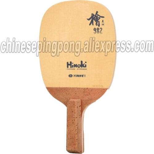 Original Yinhe Milky Way Galaxy 982 Hinoki Japanese penhold table tennis ping pong racket one cypress