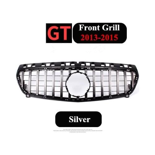 2013-2019 A Class GT AM-G Diamond Style w176 w177 A180 A200 A260 w177 Front Grill For Benz A Class Without Emblem Bumper Grille