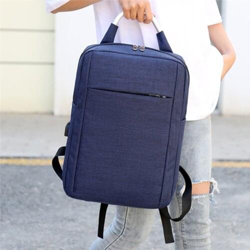 Oxford Ultralight Backpack Multifunction Anti-Theft Office Men USB Charging Backpack Laptop Notebook Travel School Business Bag