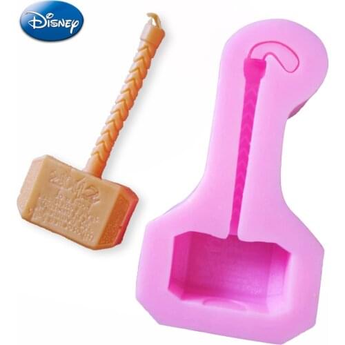 Disney Marvel Mold Silicone Baking Accessories 3D DIY Craft Spiderman Iron Man Thor Chocolate Cake Mould Decorating Toys Gift