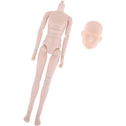 1/6 BJD Male Doll Body Head Sculpt DIY Body Parts High Quality Plastic Toy