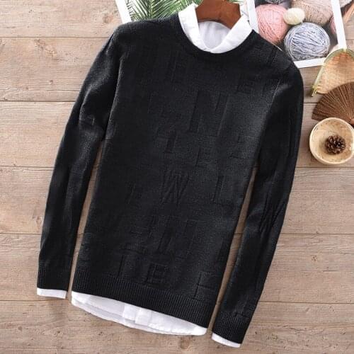 Suehaiwe Men's Wool Pullovers